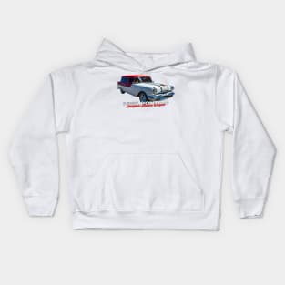 1955 Pontiac Chieftain Station Wagon Kids Hoodie